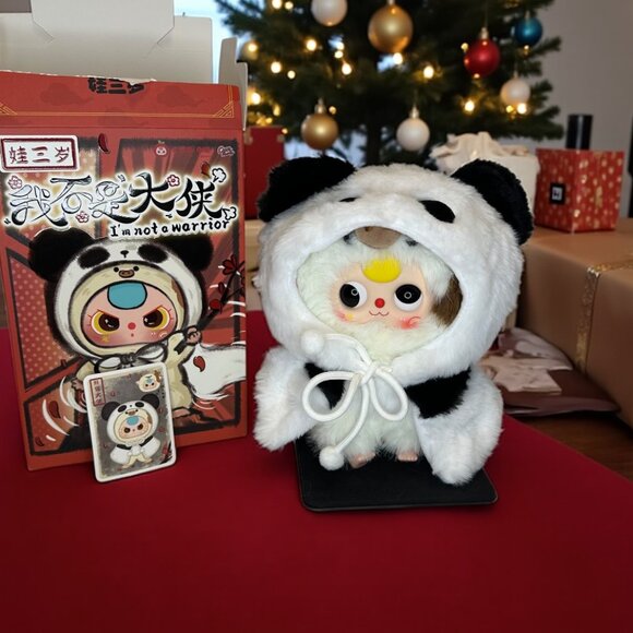 Baby Three I'm Not A Warrior Plush (NIB) - Picture 1 of 2